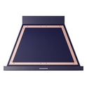 ILVE UANB36MBP Nostalgie II Noblesse 36 inch Range Hood (Midnight Blue, Copper)