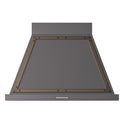 ILVE UANB36MGB Nostalgie II Noblesse 36 inch Range Hood (Graphite Matte, Burnished)
