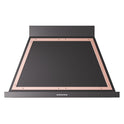ILVE UANB40BKP Nostalgie II Noblesse 40 inch Range Hood with 600 CFM (Glossy Black, Copper)