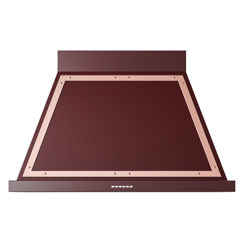 ILVE UANB40BUP Nostalgie 40 in. Range Hood in Burgundy