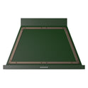 ILVE UANB40EGB Nostalgie II Noblesse 40 inch Range Hood with 600 CFM (Emerald Green, Burnished)