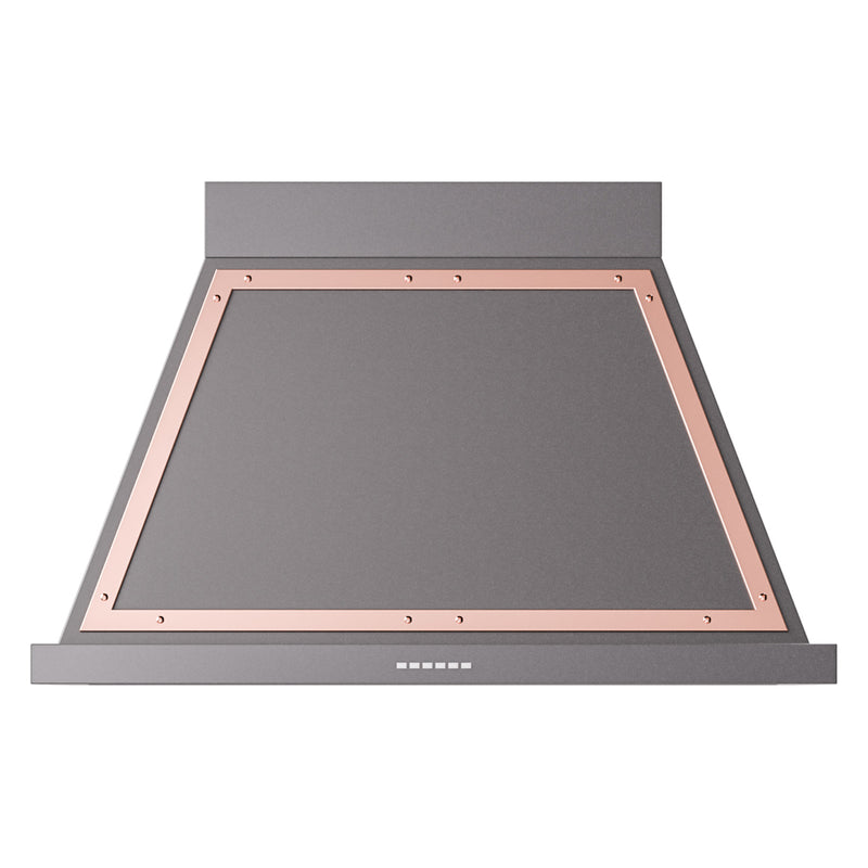 ILVE UANB40MGP Nostalgie 40 in. Range Hood in Graphite Matte
