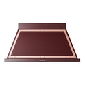 ILVE UANB48BUP Nostalgie II Noblesse 48 inch Range Hood with 600 CFM (Burgundy, Copper)