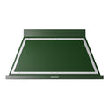 ILVE UANB48EGC Nostalgie II Noblesse 48 inch Range Hood with 600 CFM (Emerald Green, Chrome)