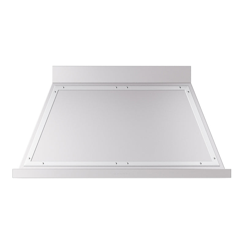 ILVE UANB48SSC Nostalgie II Noblesse 48 inch Range Hood with 600 CFM (Stainless Steel, Chrome)