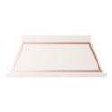 ILVE UANB60AWP Nostalgie II Noblesse 60 inch Range Hood with 600 CFM (Antique White, Copper)