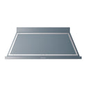 ILVE UANB60BGC Nostalgie II Noblesse 60 inch Range Hood with 600 CFM (Blue Grey, Chrome)