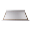 ILVE UANB60SSB Nostalgie II Noblesse 60 inch Range Hood with 600 CFM (Stainless Steel, Burnished)