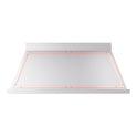 ILVE UANB60SSP Nostalgie II Noblesse 60 inch Range Hood with 600 CFM (Stainless Steel, Copper)