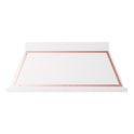 ILVE UANB60WHP Nostalgie II Noblesse 60 inch Range Hood with 600 CFM (White, Copper)
