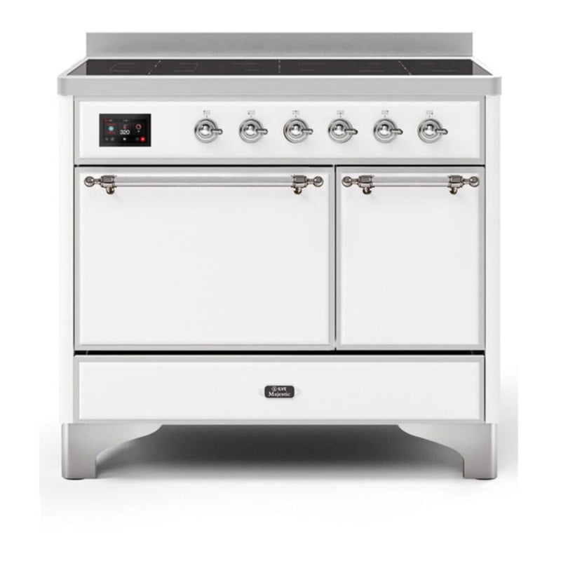 ILVE UMDI10QNS3WHC Majestic II 40 in. Induction Range in White