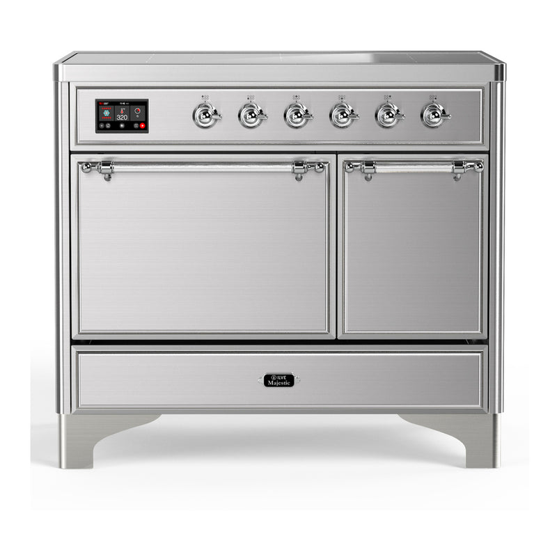 ILVE UMDIB40QNR3SSC Majestic III 40 in. Induction Range in Stainless Steel