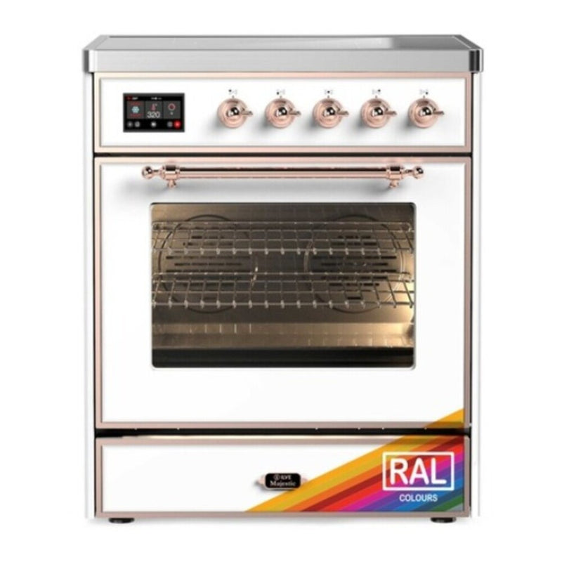 ILVE UMIB30NR3RAP Majestic III 30 in. Induction Range in Custom RAL Color