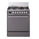 ILVE UP30QMPMG Professional Plus II 30 inch Dual Fuel Range  (Natural Gas, Solid Door, Graphite Matte)