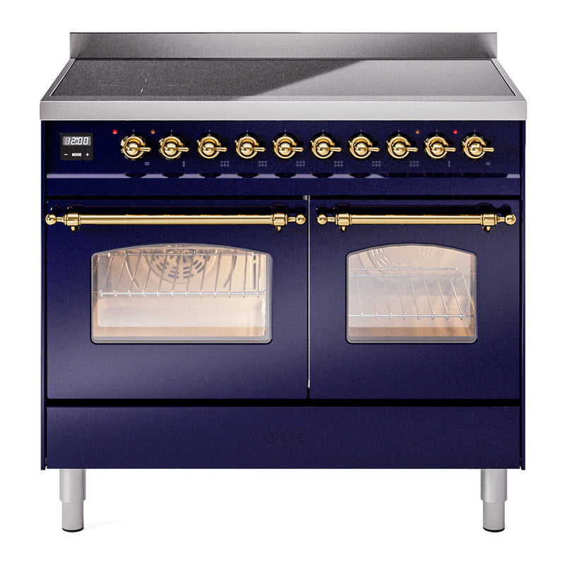 ILVE UPDI406NMPMBG Nostalgie 40 in. Induction Range in Midnight Blue