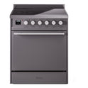 ILVE UPI304QMPMG Professional Plus II 30 inch Induction Range  (Solid Door, Graphite Matte)