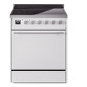 ILVE UPI304QMPWH Professional Plus II 30 inch Induction Range  (Solid Door, White)