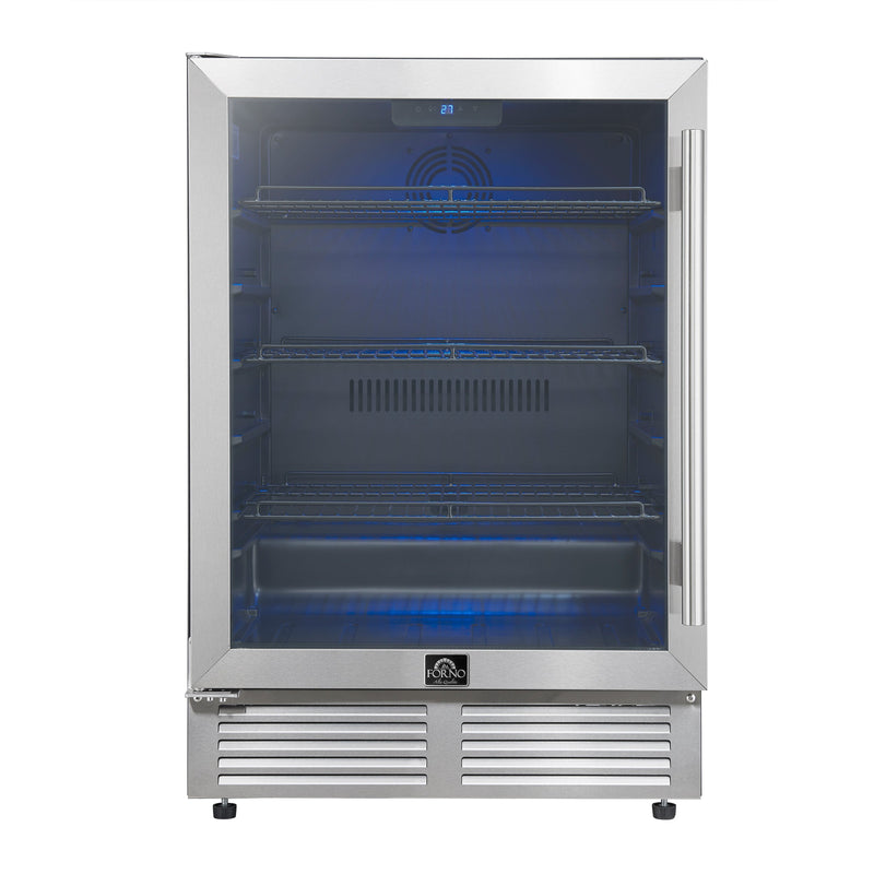 Forno FWCDR6665-24S 24 in. Wine Cooler in Stainless Steel