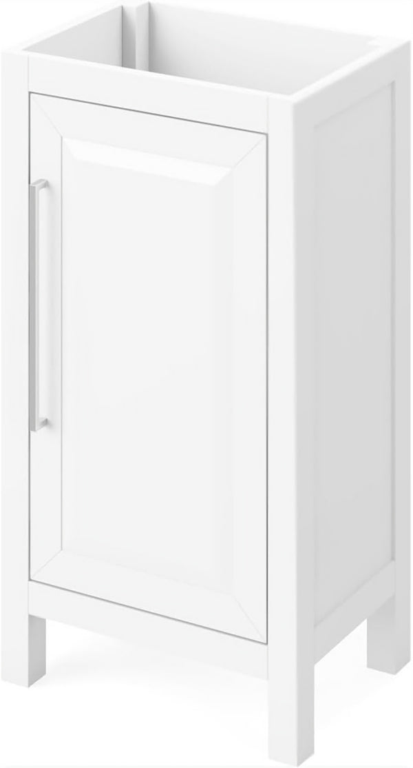 Tocador Cade blanco de 18" de Jeffrey Alexander