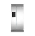 Forno 36-Inch Built-In Side-by-Side 20 cu.ft Refrigerator in Stainless Steel wit