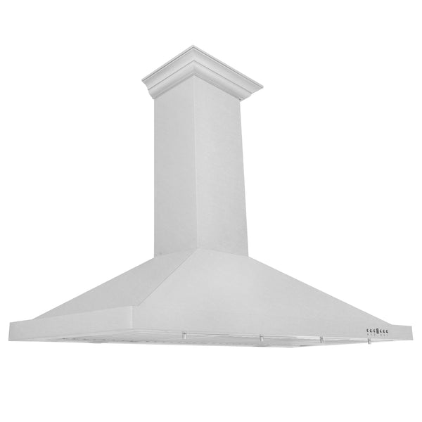 ZLINE 30 in. Designer Series Satin Stainless Steel Convertible Vent Wall Mount Range Hood (8KBS-30)