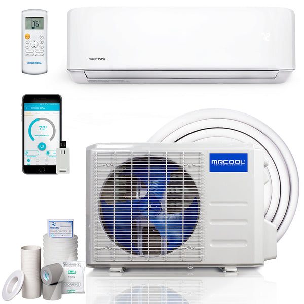 MRCOOL Advantage 4.ª generación, 12 000 BTU, 20 SEER, 115 V, aire acondicionado minisplit sin ductos