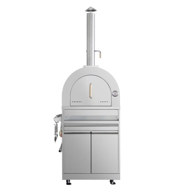 Horno de leña para pizza Thor Kitchen Pro-Style para exteriores (MK07SS304)