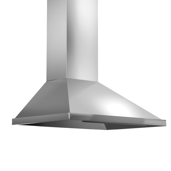 Campana extractora de pared con ventilación convertible ZLINE de 36 pulgadas en acero inoxidable aprobado para exteriores