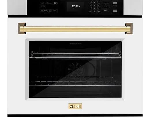 ZLINE 30 in. Autograph Edition Professional True Convection Single Wall Oven Zline