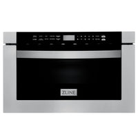 ZLINE 24 in. 1.2 cu. ft. Stainless Steel Built-in Microwave Drawer