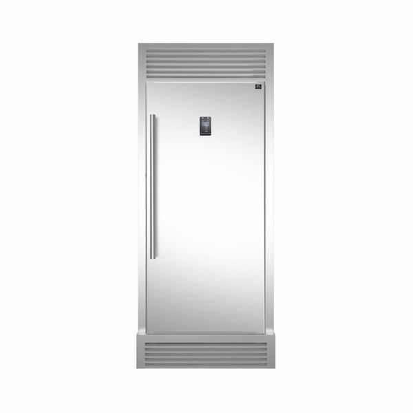 Refrigerador combinado doble estilo profesional Forno Rizzuto de 28 pulgadas y 13.8 pies cúbicos y gratis