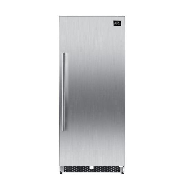 Refrigerador independiente Forno Cologne de 30 pulgadas y 14.6 pies cúbicos en acero inoxidable (