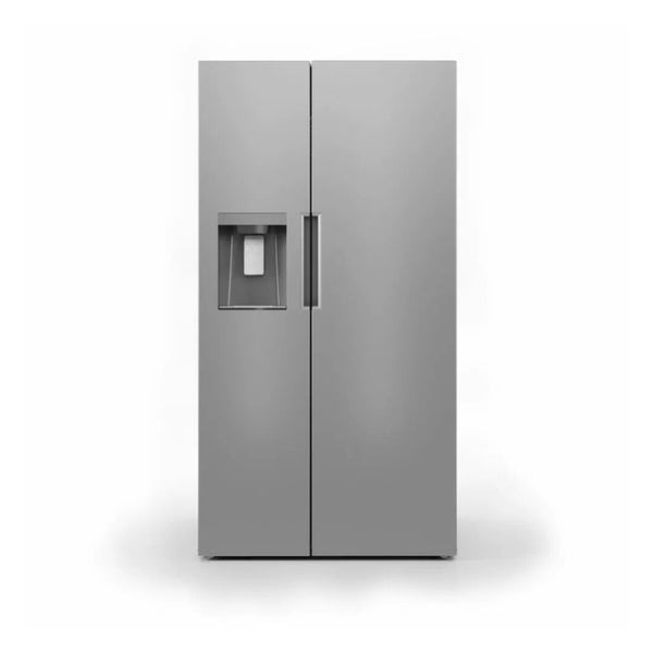 Refrigerador Midea de 36" y 26 pies cúbicos, de dos puertas verticales, en acero inoxidable (MRS26D5AST)