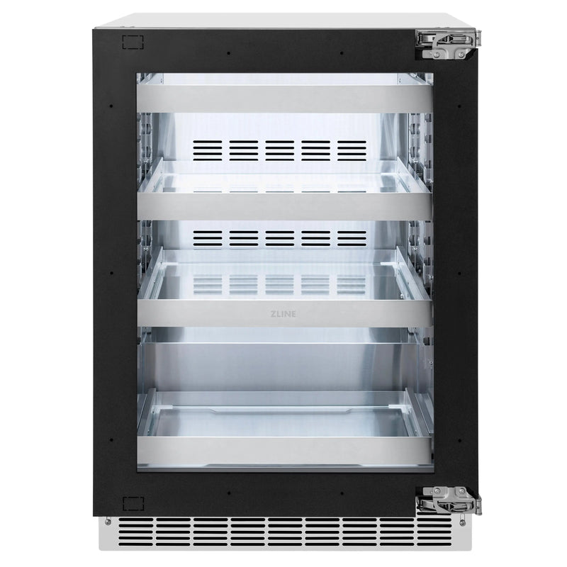 ZLINE 24 Inch Beverage Center with Panel-Ready Door (RBSPO-24) ZLINE Dealers