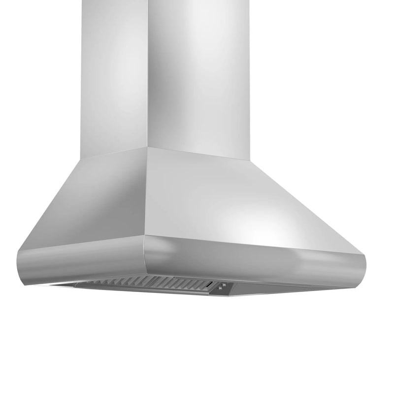 ZLINE 36 in. Ducted Wall Mount Range Hood with Dual Remote Blower in Stainless Steel (687-RD-36) Zline