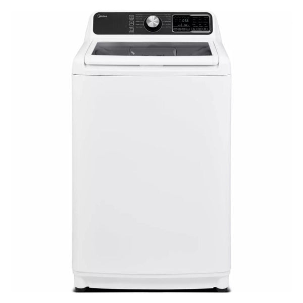 Lavadora de carga superior Midea de 4.5 pies cúbicos con Agi-Peller en blanco (MLV45N3BWW)