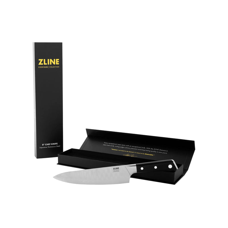 ZLINE 8” Professional Damascus Steel Chef’s Knife (KCKT-JD) Zline