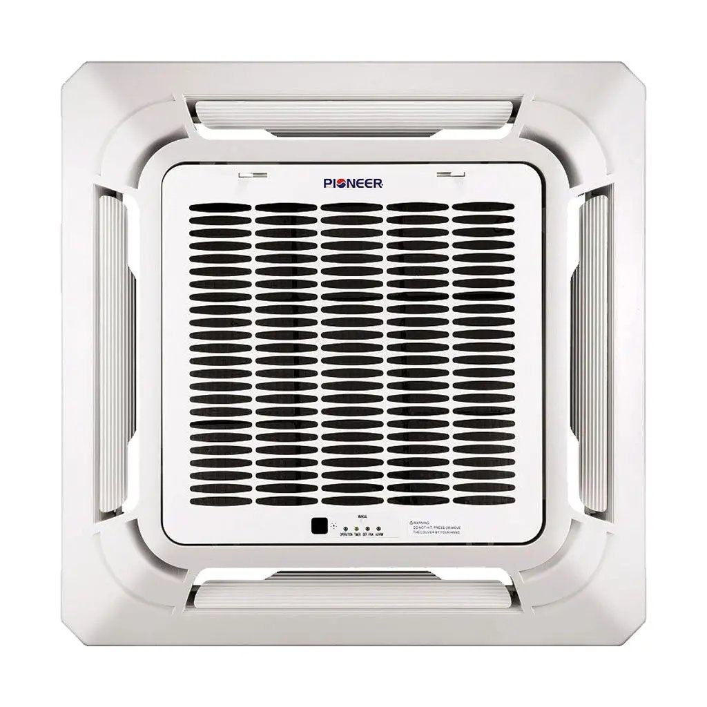 Pioneer 12,000 BTU 22.7 SEER2 8-Way Compact Cassette Mini-Split Air Conditioner Heat Pump System Full Set 230V