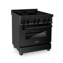 ZLINE 30 in. 4.0 cu. ft. Legacy Induction Range with 4 Element Cooktop and Electric Oven