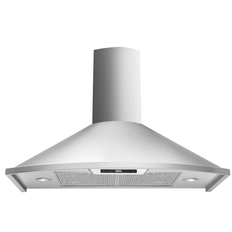 Forno 30-Inch Campobasso Wall Mount Range Hood in Stainless Steel with 450 CFM M Forno