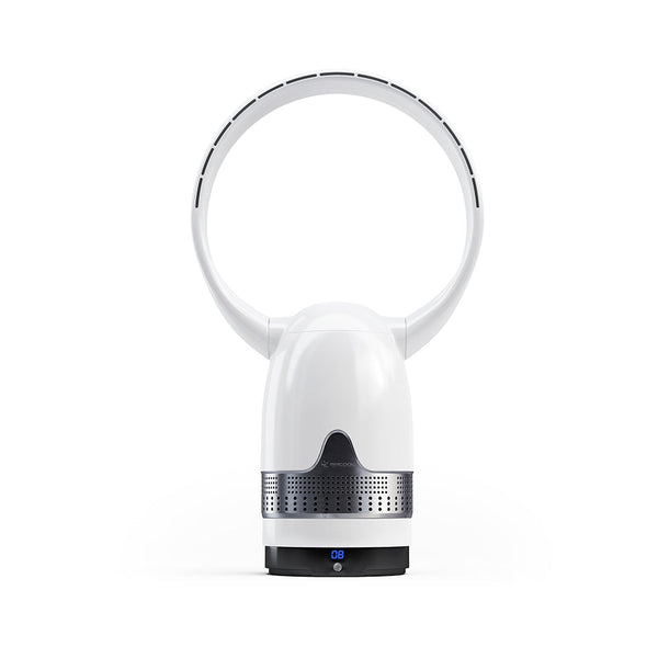 Ventilador y purificador de aire sin aspas MRCOOL MRBREEZE Black Circle, MRFAN36PLCBK