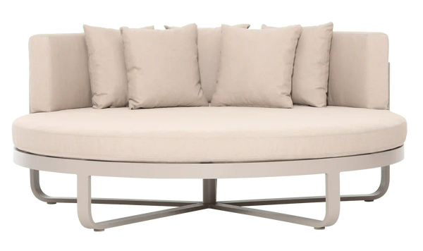 Sofá cama redondo para exterior Meliazzo de Deko Living con mesa (COP30503)