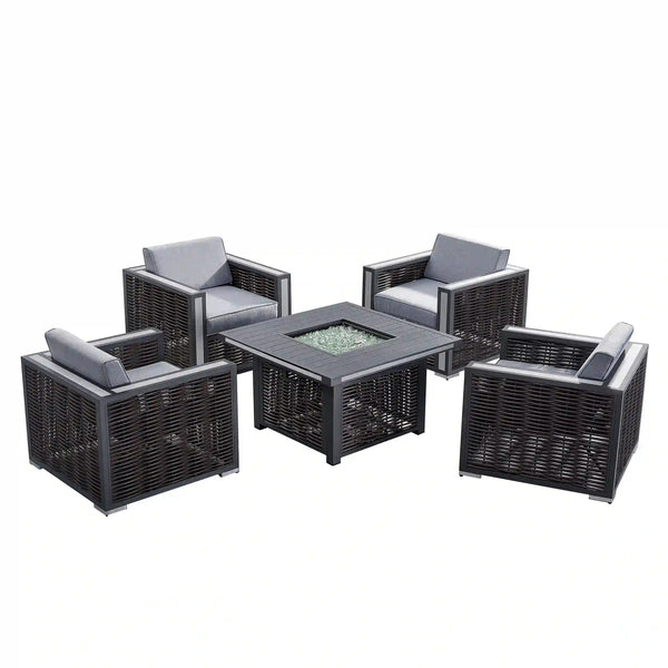 Conjunto de patio exterior y brasero Avola de Deko Living (COP30902)