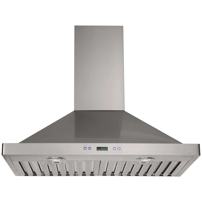 Forno 30-Inch Siena Wall Mount Range Hood in Stainless Steel with 450 CFM Motor Forno
