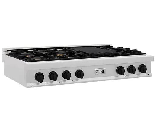 ZLINE Autograph Edition 48 in. Legacy Gas Rangetop with 7 Burners Zline