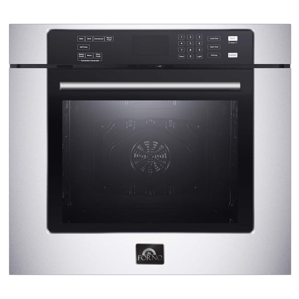 Horno de pared eléctrico de convección Forno Villarosa de 30 pulgadas en acero inoxidable (FBOEL1)