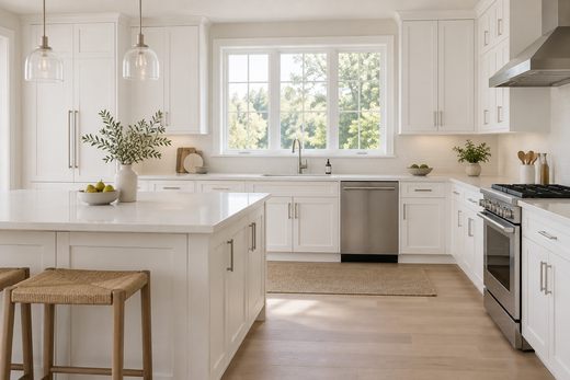 Kitchen planned in Home Comforts Kitchen Studio