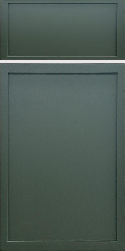 Cypress Green Shaker door sample