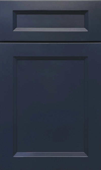 Naval Blue Shaker door sample