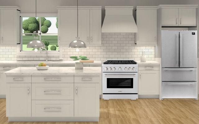 Classic White kitchen — Timeless shaker
